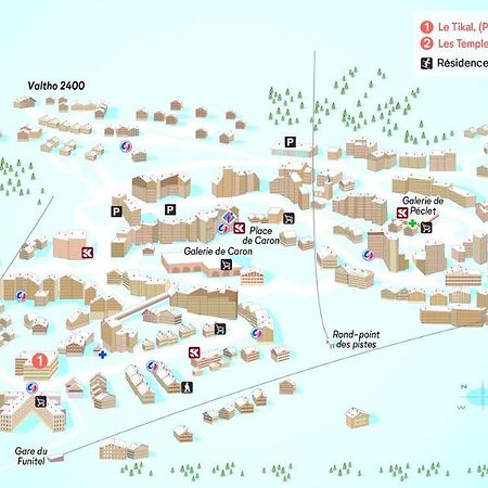 Residence Pierre & Vacances Les Temples Du Soleil Val Thorens Dış mekan fotoğraf
